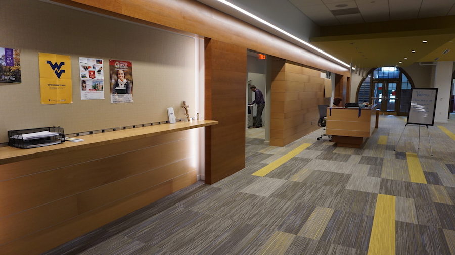 The former faculty lounge areas are now the Guidance Offices.