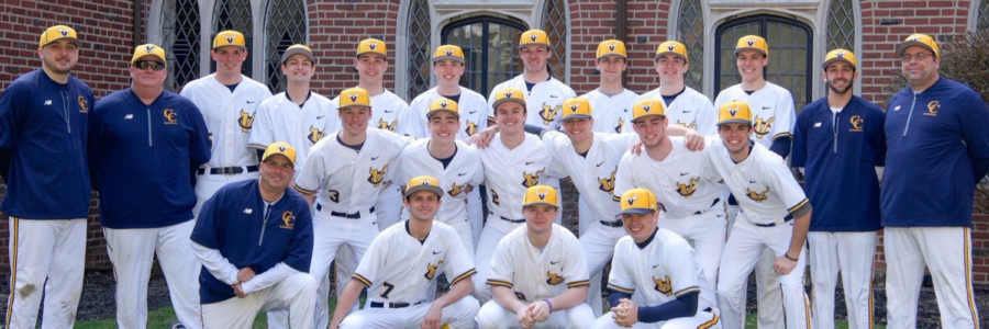 The Central Catholic Baseball Teams 2018-2019 Team Photo including Varsity members.