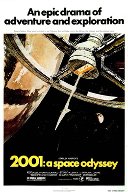 1968s Original Movie Poster for Kubricks 2001 A Space Odyssey
(c)MGM